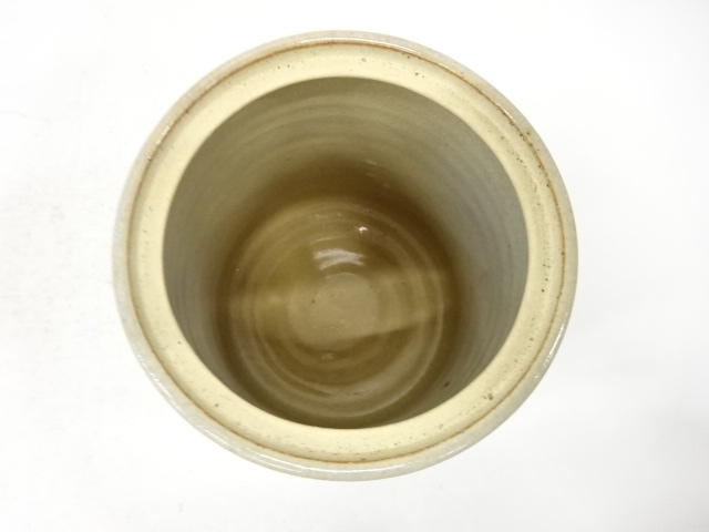  作家物　萩焼　水指